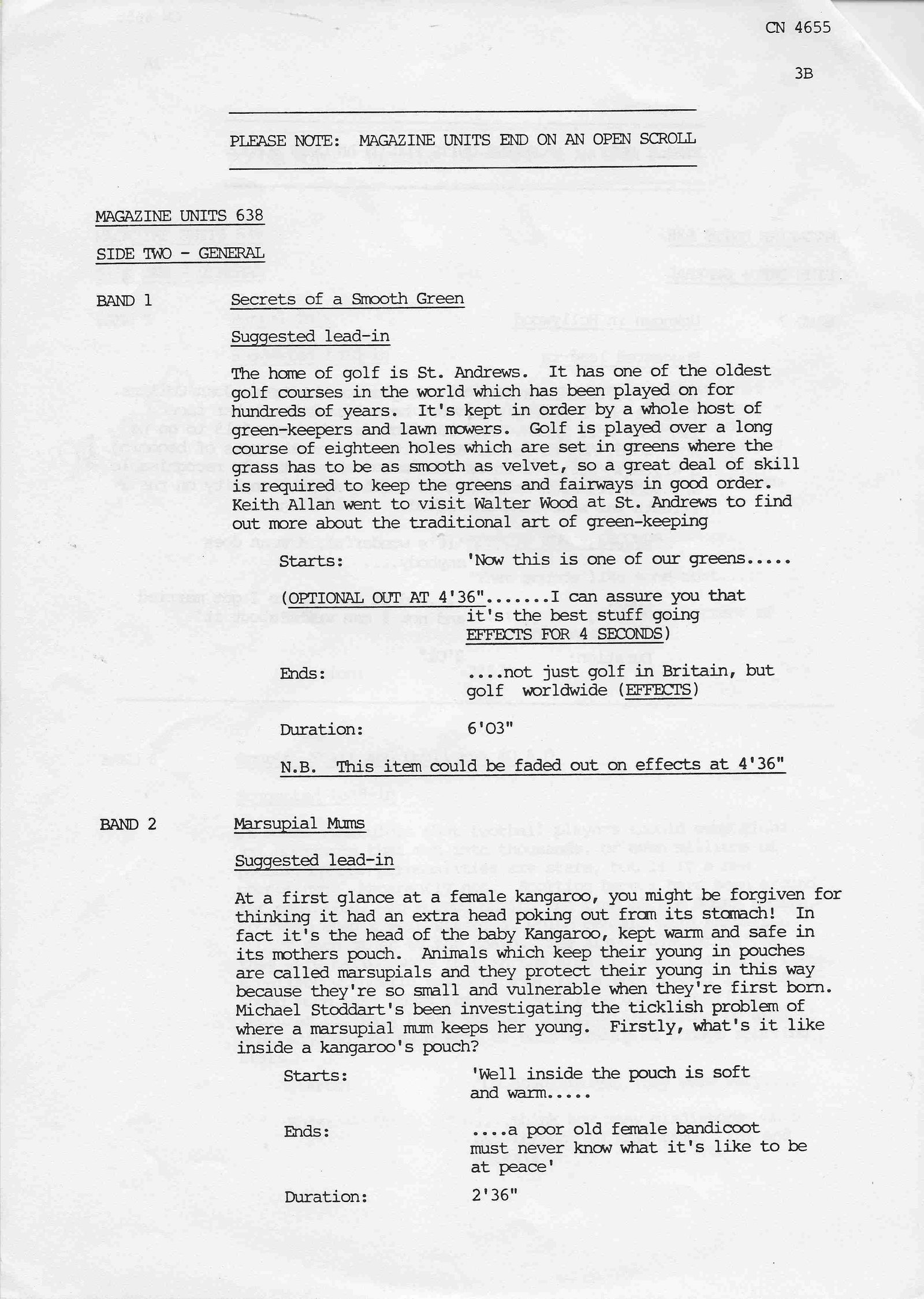 Inserts from CN 4655